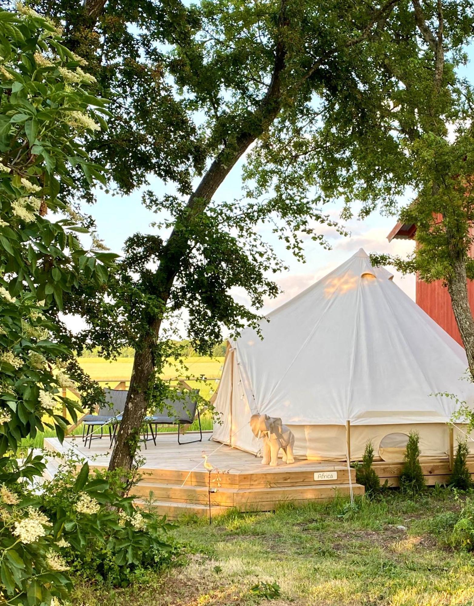 Soerby Glamping Hotel Klockrike Buitenkant foto