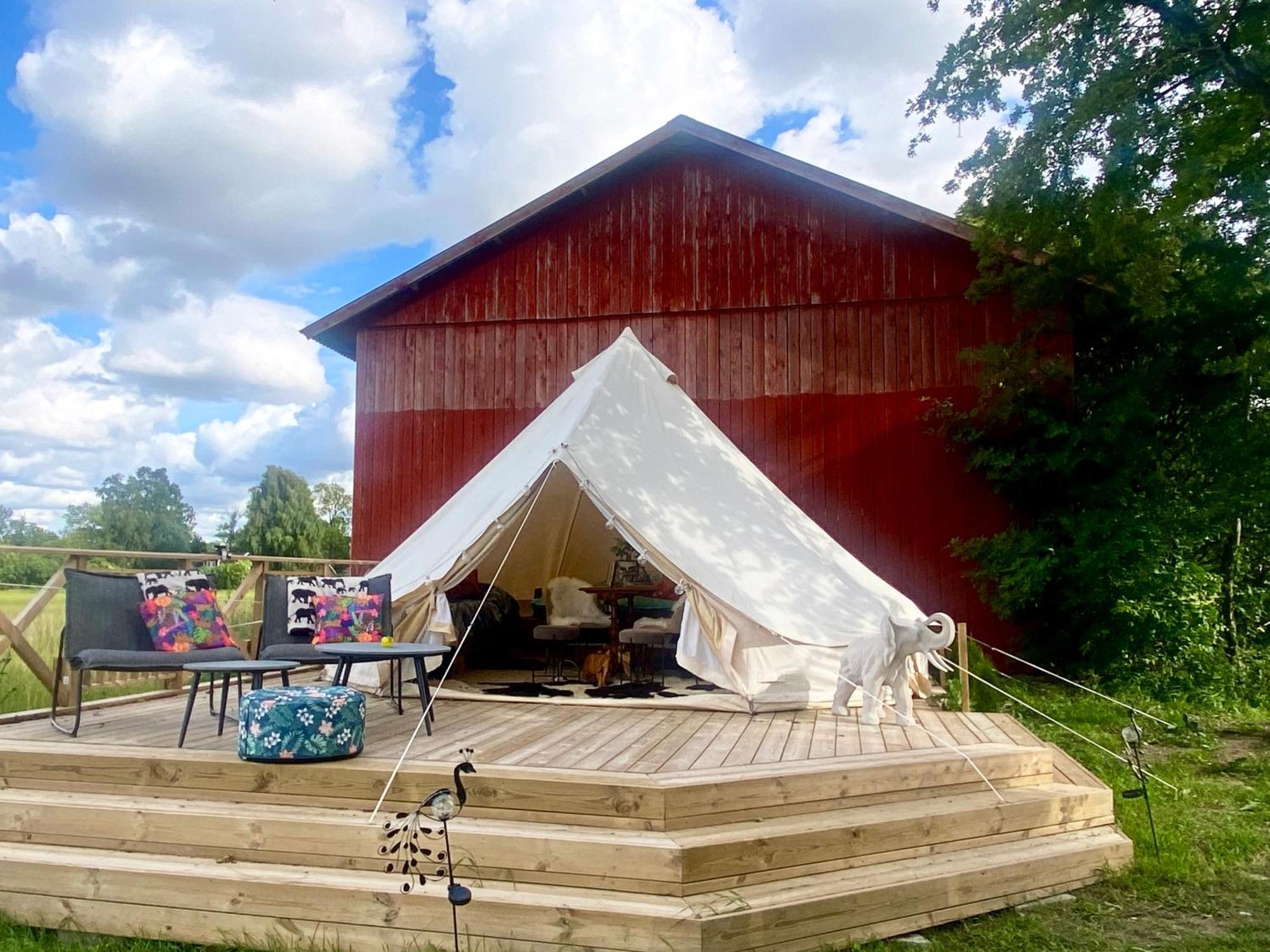 Soerby Glamping Hotel Klockrike Buitenkant foto